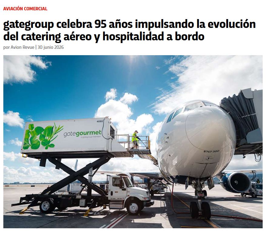 In a recent feature, Avion Revue Internacional highlights gategroup’s 95-year journey and the continued evolution of airline catering and onboard